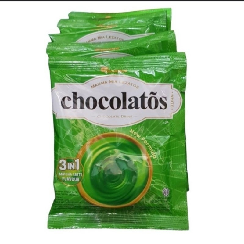 

Chocolatos Matcha Drink isi 10Sachet 24gr/ minuman serbuk