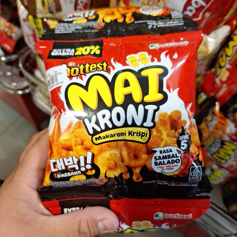 

MAIKRONI Makaroni Krispi level 5 20gram