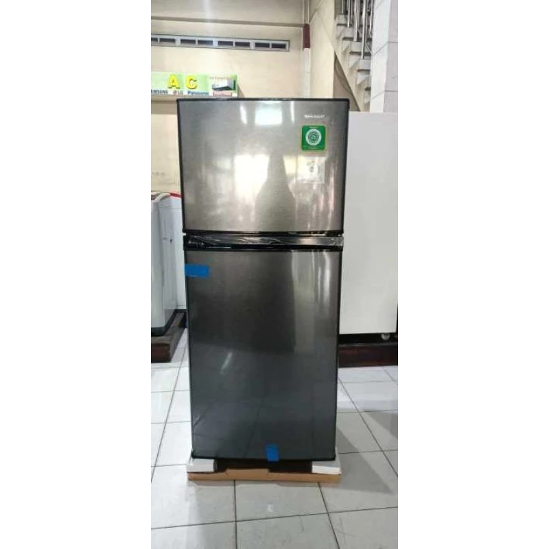 Kulkas Sharp 2 Pintu SJ 195MN-HS Kulkas 2 Pintu Sharp Lemari Es Sharp Dua Pintu SJ195MNHS || SJ-195M