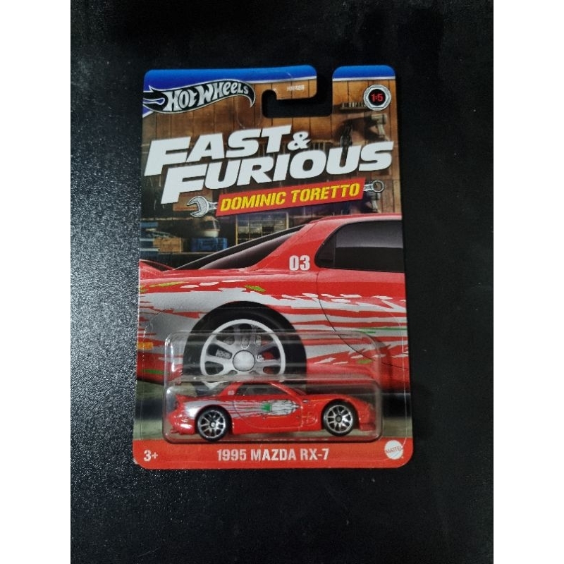 HOT WHEELS FAST AND FURIOUS MAZDA  RX 7