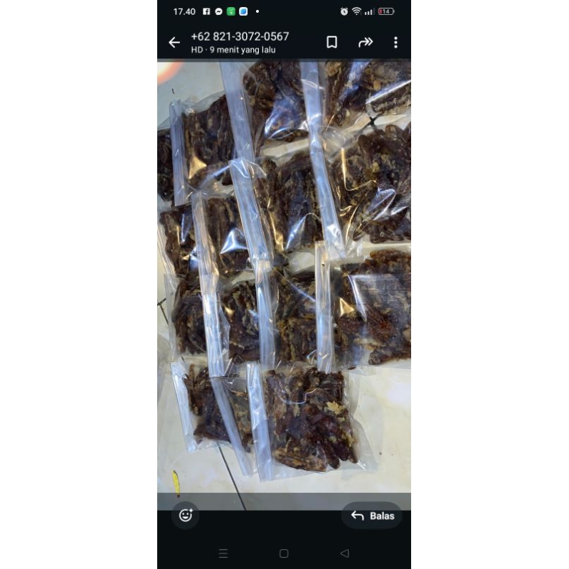 

sale pisang manis kering