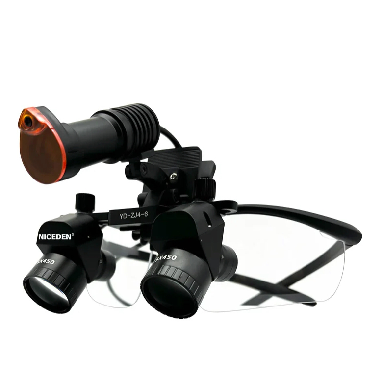 Dental Loupe | Kacamata Pembesar|Loupe| Loupe Ergonomic | Ergonomic | Dental Loupe Ergo + Headlight