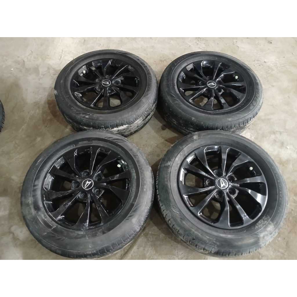 Velg Mobil Bekas Original STD TERIOS R16X6 5X114 ET50 + BAN DUNLOP 215 65 R16