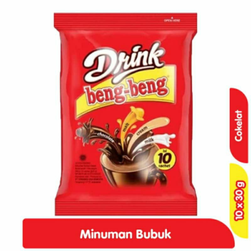 

beng-beng Drink Minuman Serbuk Cokelat 10 x 30 g