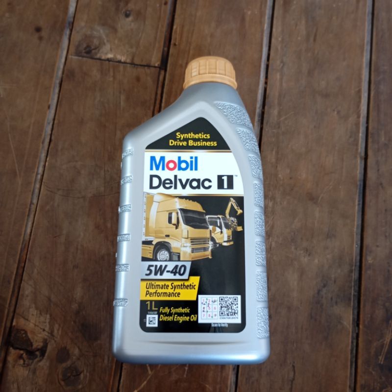 OLI MESIN MOBIL DELVAC 1 5W-40 FULL SYNTETIC ORIGINAL OLI MESIN DIESEL