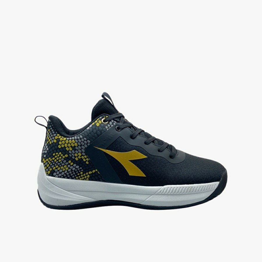 Diadora HOOP Men's Black DIAKB230701B.Sepatu Basket Pria Original