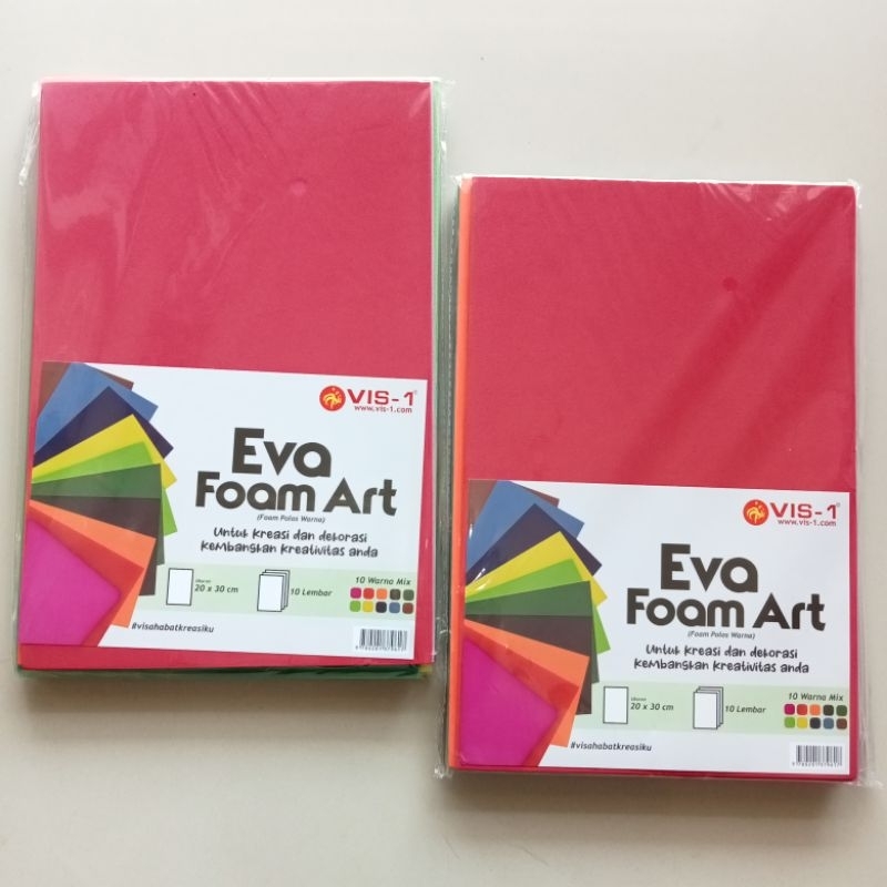 

lkjj Busa Seni Eva Foam Art Warna VIS-1 ( Pak ) [ Orinal ]