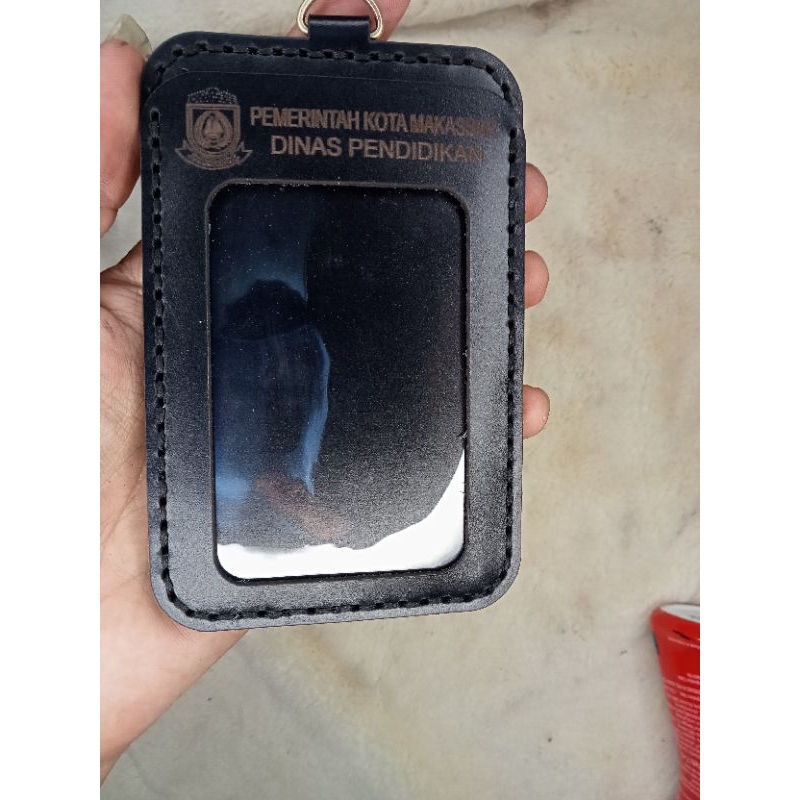 

id card kulit custom dinas pendidikan