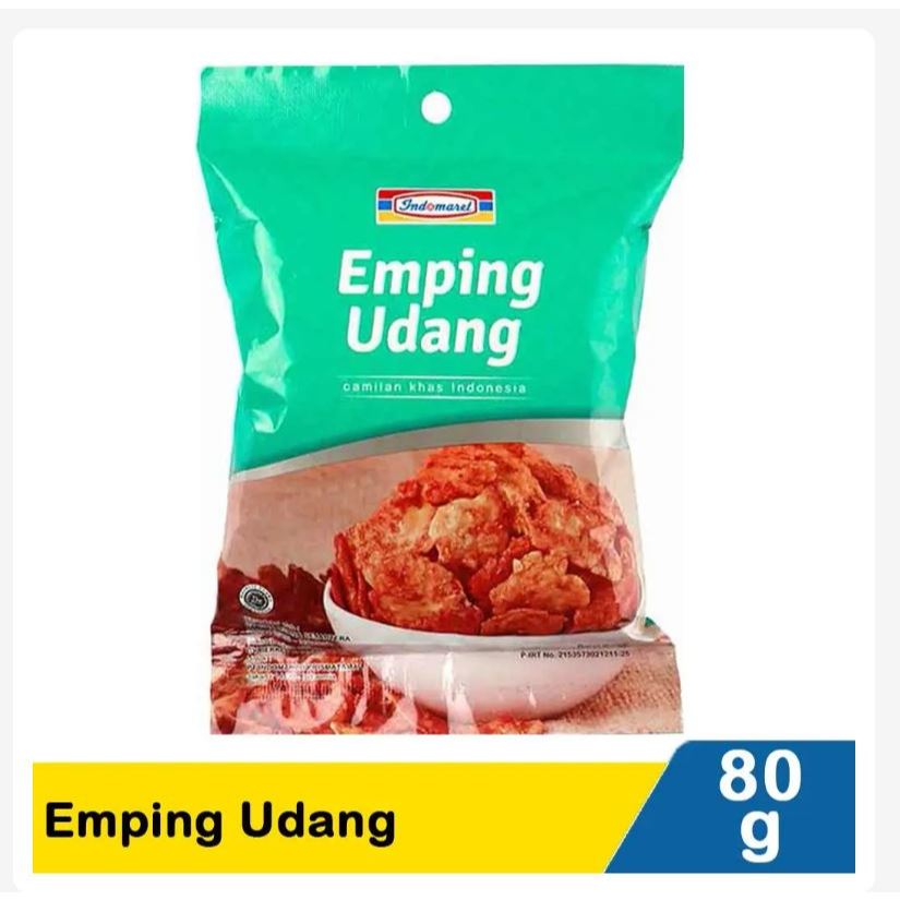 

Indomaret Emping Udang 80 gr