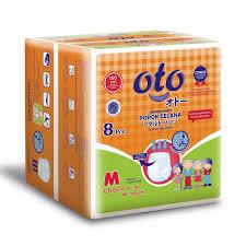 OTO Diapers Adult Pants / Popok Dewasa model Celana ukuran M , isi 8 pcs