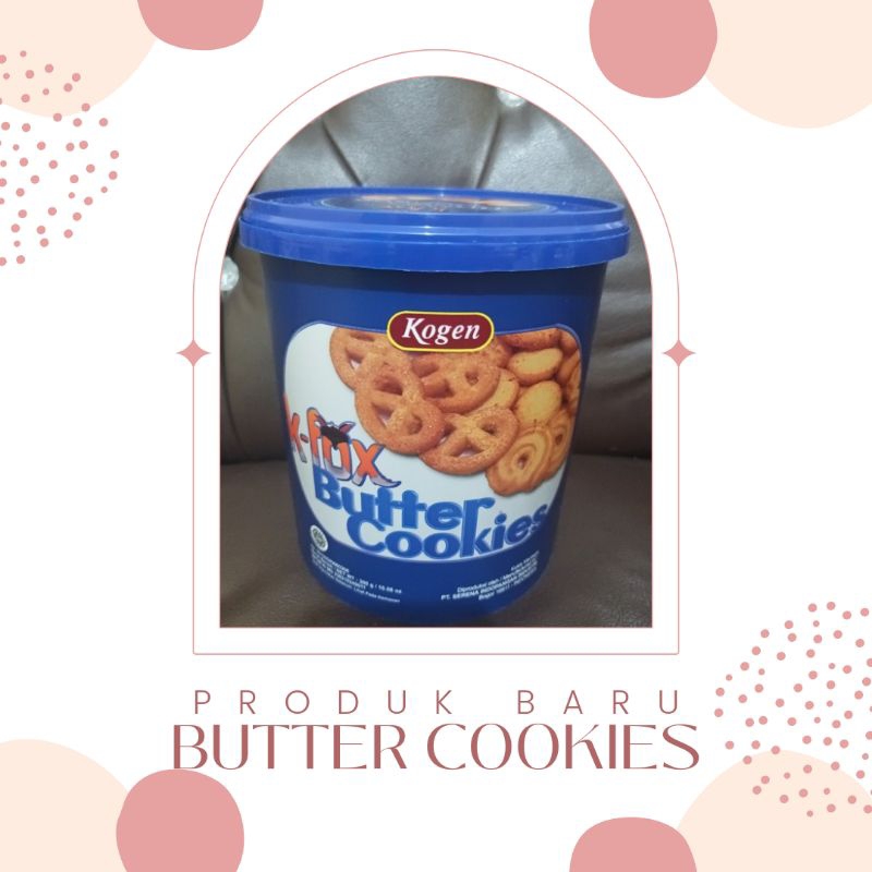 

Kogen K-Fox Butter Cookies Biskuit