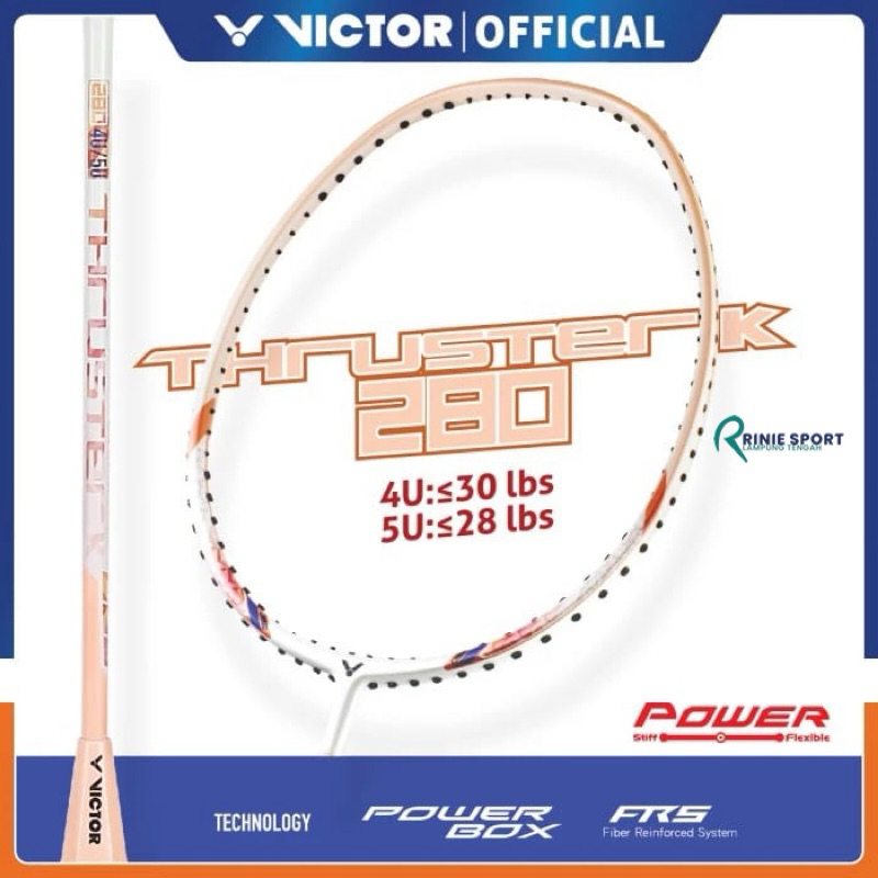 RAKET BADMINTON VICTOR THRUSTER K 280 I / RAKET VICTOR TK-280 I