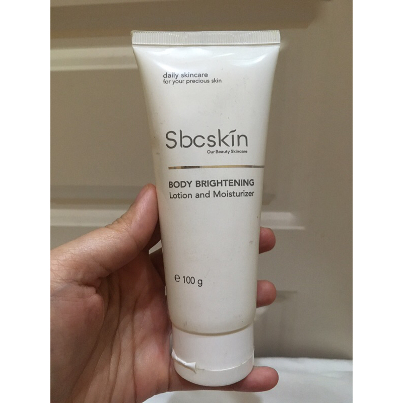[Preloved] Sbcskin Body Brightening and Moisturizer Lotion