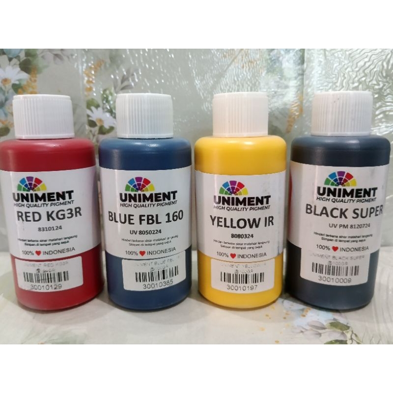 Pigmen Warna Untuk Tinta Sablon Rubber