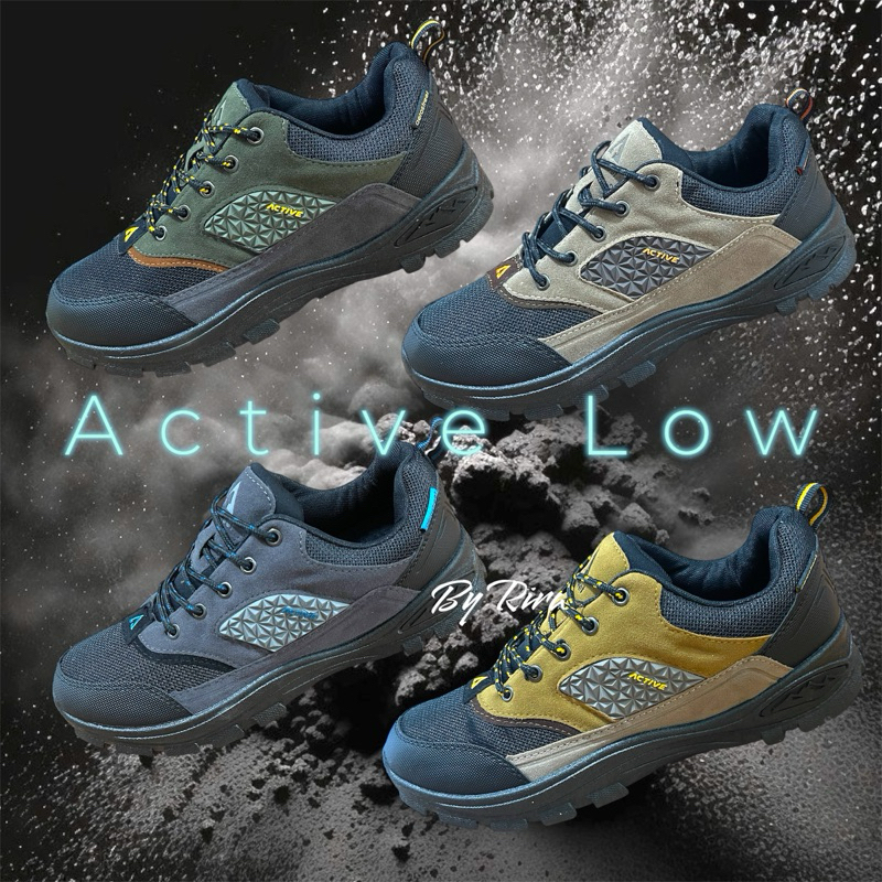 Aerostreet Active Low Sepatu Hiking Outdoor Treking 37-44