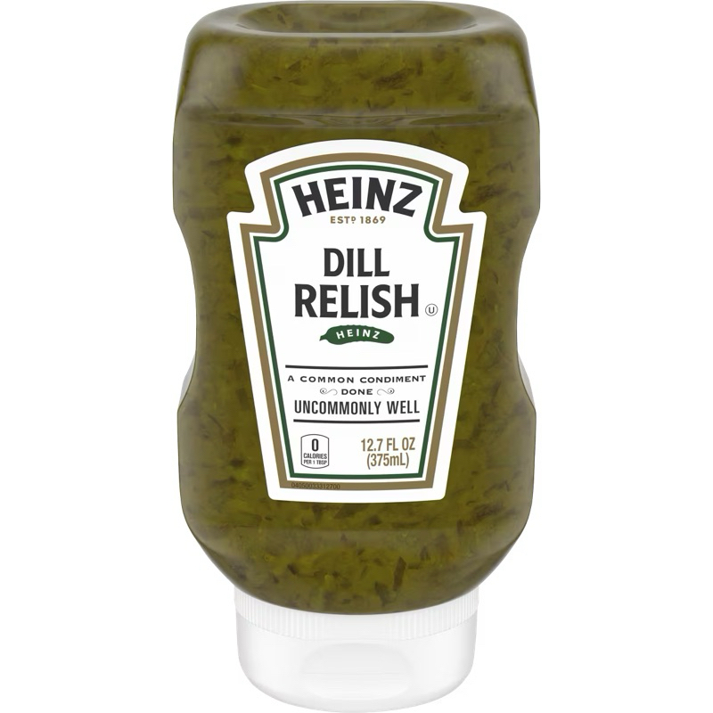 

HEINZ Dill Relish 375 ml squeezable dill pickle relish dressing high quality