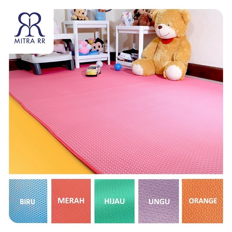 Tikar Polos Ikimura | Karpet Lantai Spons 120 x 200cm | Alas Lantai Polos Murah