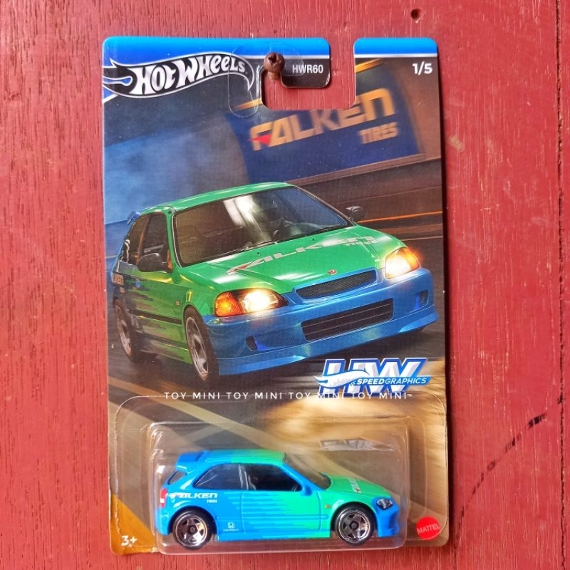 99 HONDA CIVIC TYPE R EK9 HW SPEED GRAPHICS