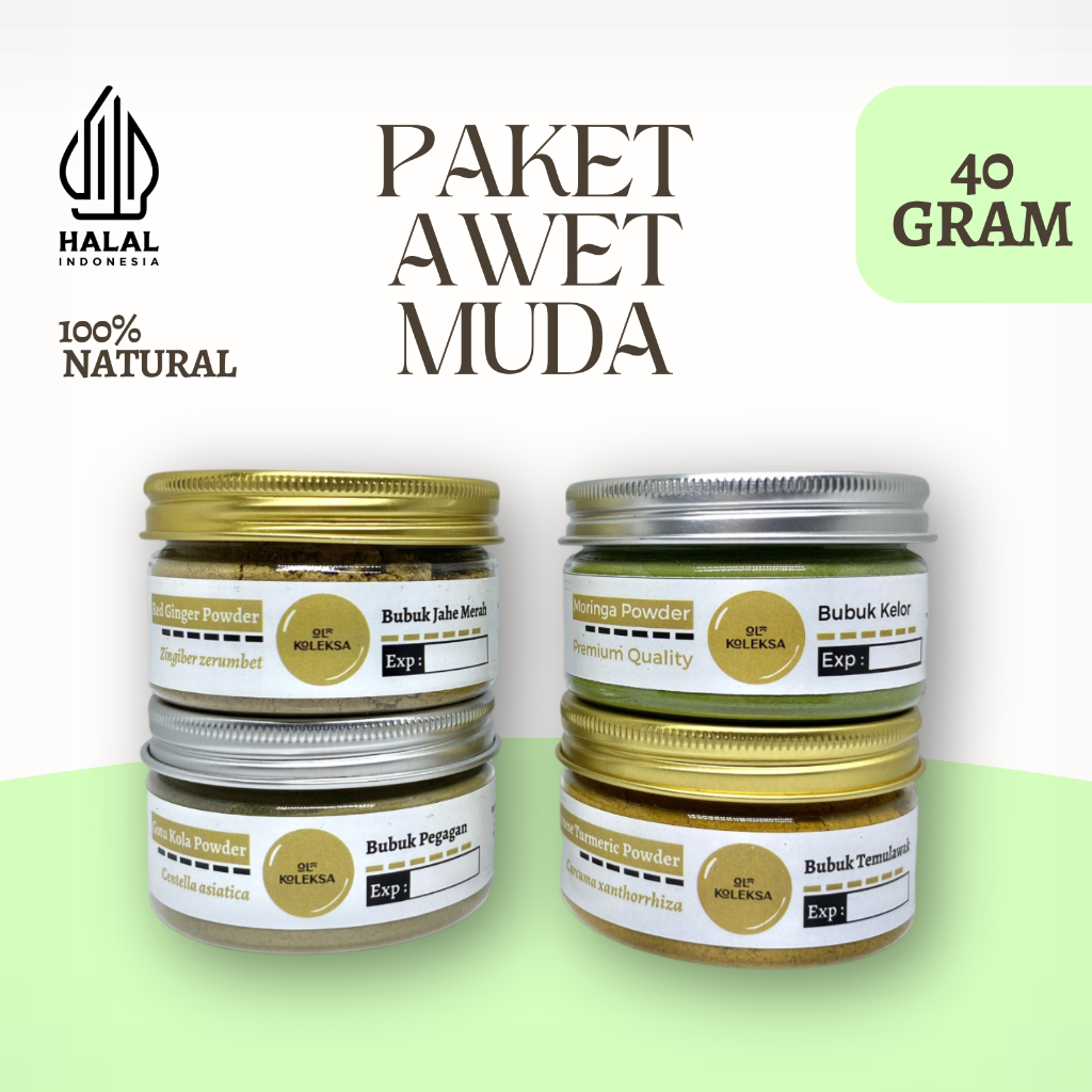 

Paket Awet Muda Harbal Murni Tanaman Herba Premium