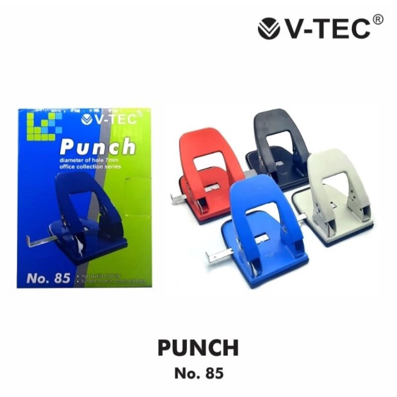 

V-tec Perforator Punch / Pembolong kertas / Pelubang Kertas / Plong Kertas No.85