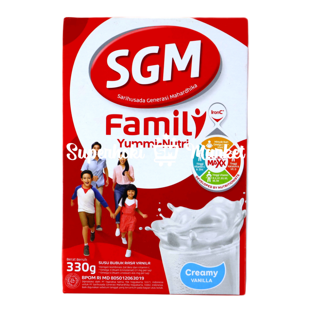 

SGM Yummi Nutri Vanilla 330 GR