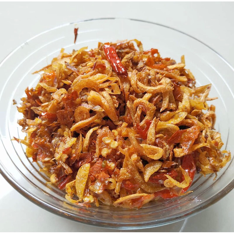 

BAWANG GORENG PREMIUM ASIN/ORIGINAL ASELI 100% BAWANG MERAH SUPER