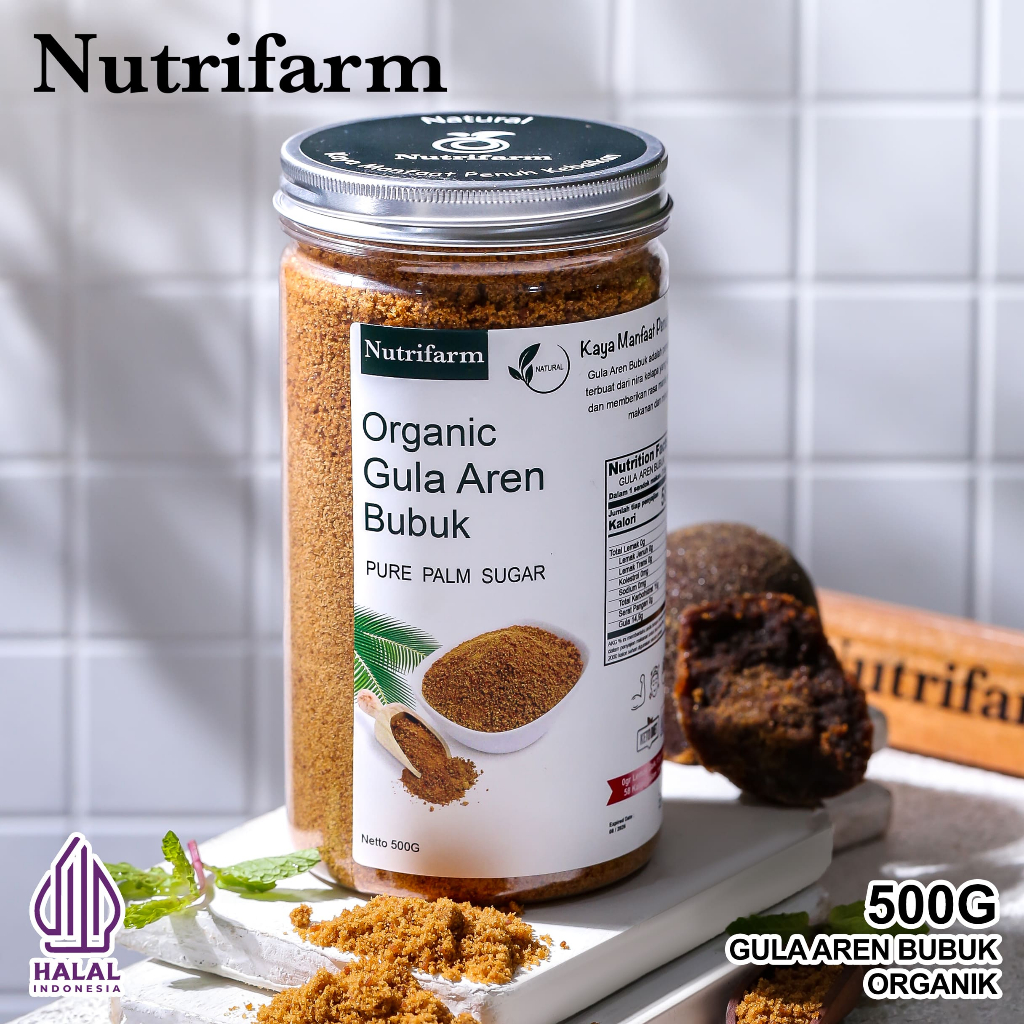 

NUTRIFARM GULA AREN BUBUK 500GR