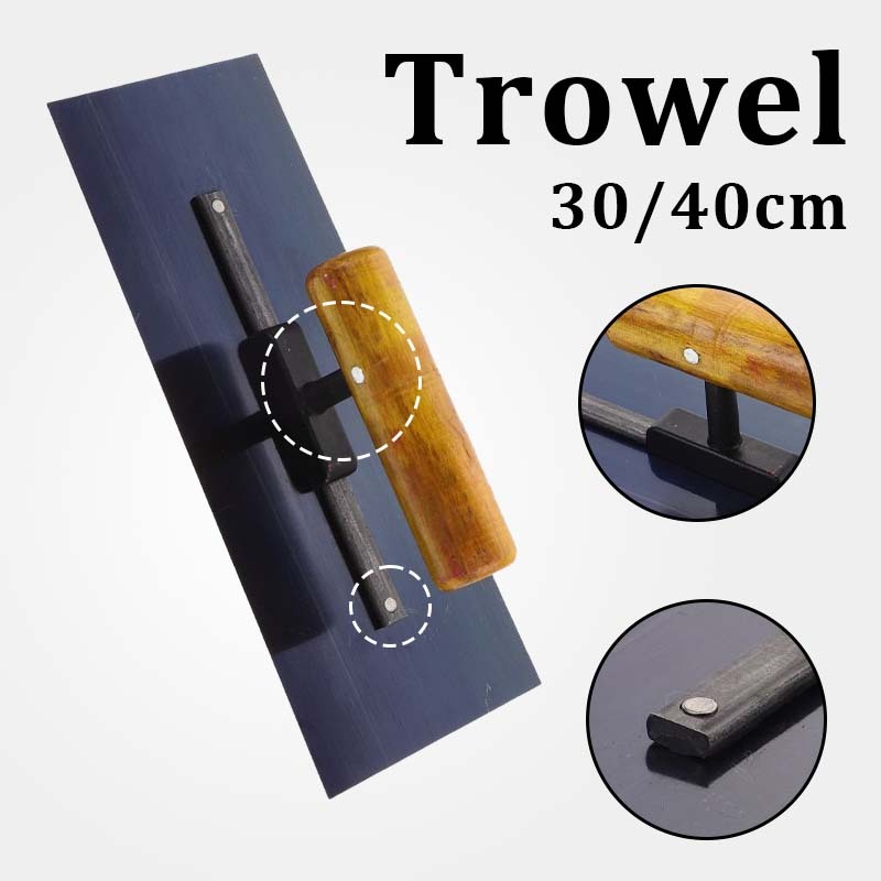 30/40 Cm Raskam Besi Acian  Alat Khusus Penghalus Acian Tembok Trowel Acian Stainless