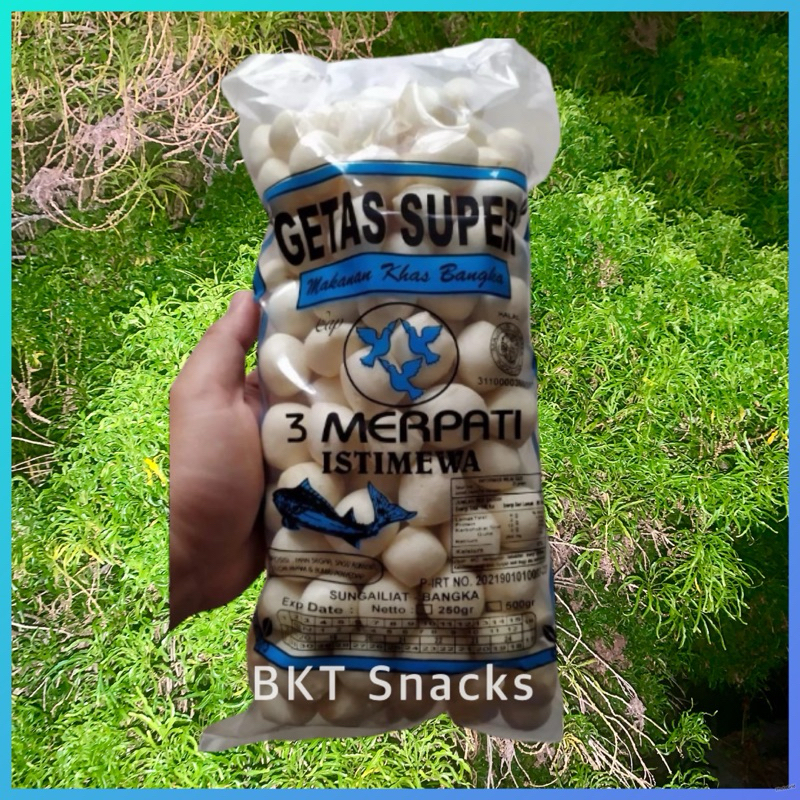 

Cemilan Getas Super 3 Merpati Khas Bangka Snack Kerupuk Oleh Oleh Bangka