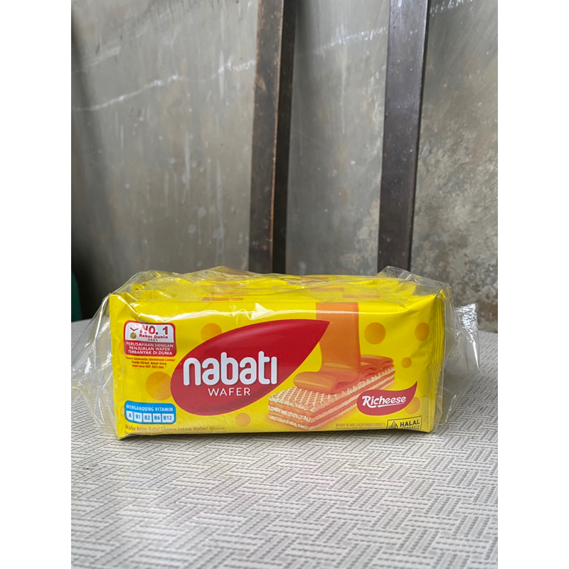 

wafer nabati 15gr rasa keju isi 10pcs