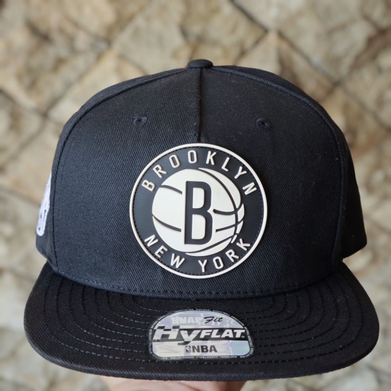Topi Snapback NBA Hyflat Brooklyn Authentic Original