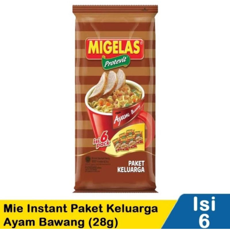 

Mi Gelas Mi Instant Paket Keluarga Rasa Ayam Bawang isi 6 Sachet