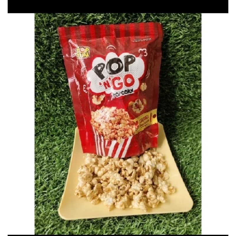 

POPCORN POP n GO rasa caramel pouch ,ECER 20 g