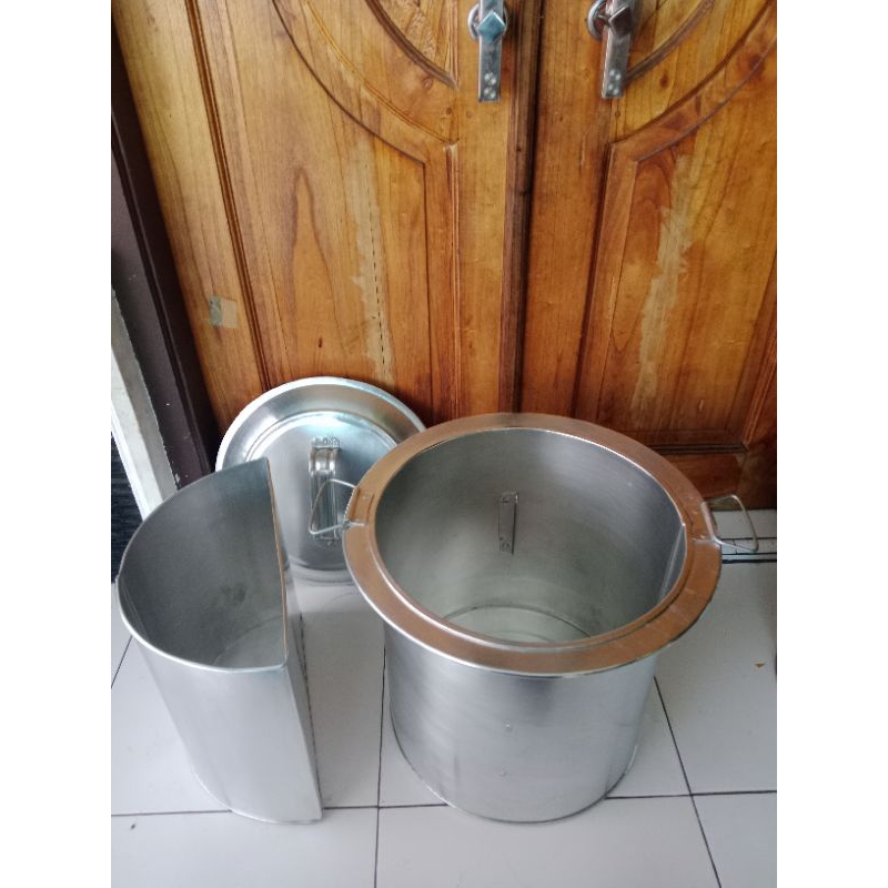 Dandang mie ayam sekat bongkar pasang