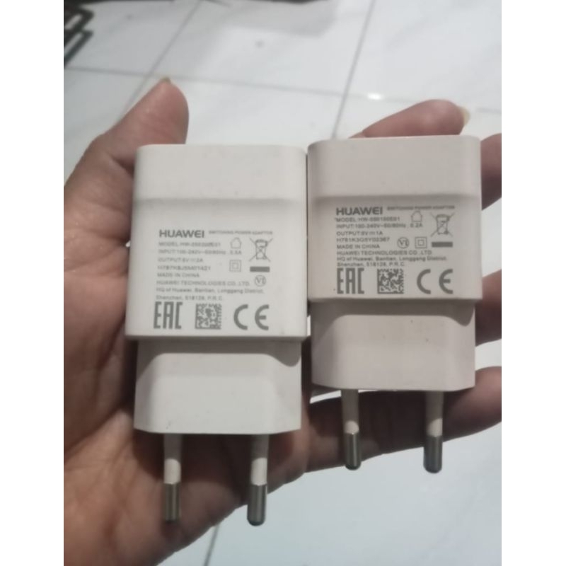 Charger Huawei 1A & 2A second ori bawaan HP