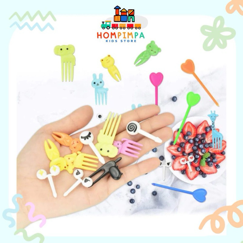 tusukan bento karakter