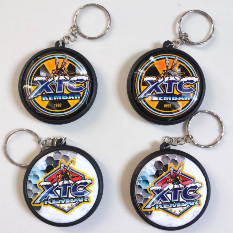 Gantungan dua muka Xtc Kembar Isi 4pcs