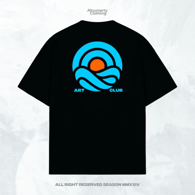 T-SHIRT ALNUMERTY ART CLIB/ PAKAIAN COWO CEWE / KAOS DISTRO / ATASAN PRIA WANITA CASUAL / OUTFIT SKE