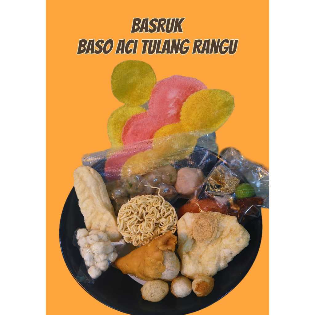 

Basruk by cececi- bakso aci tulang rangu-makanan instan-food instan