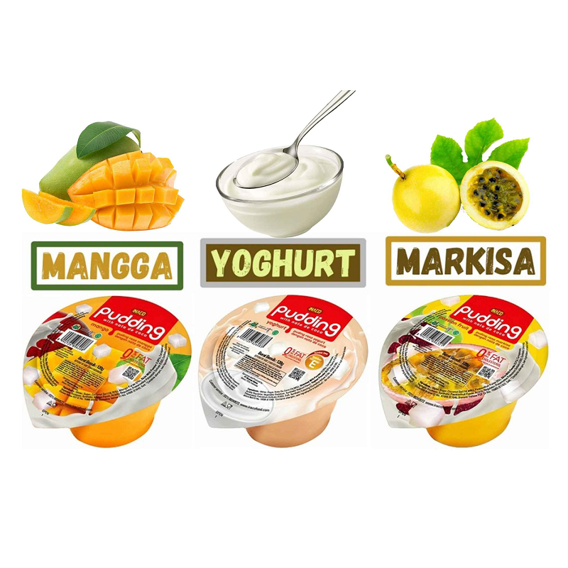 

Inaco Pudding with Nata de Coco 120 Gr | Mangga | Markisah | Yoghurt