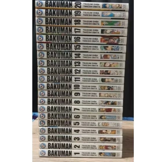 Bakuman manga full set vol 1-20 english