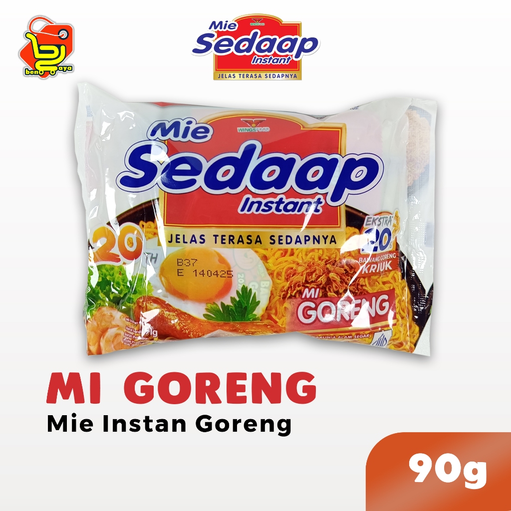 

Mie Sedaap Mi Goreng Mie Instan Goreng 90g