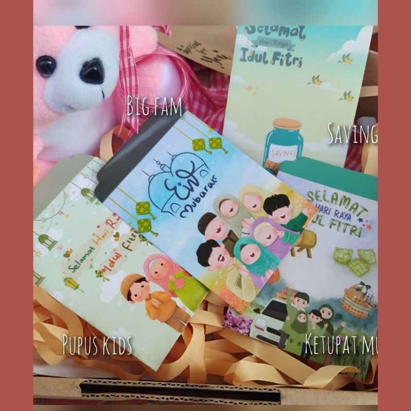 

(Jadian isi 10 pcs) Amplop Lebaran Aesthethic Unik Premium