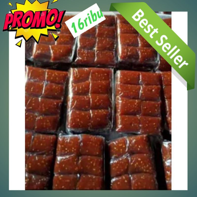 

Jenang ketan jawa|Jenang khas banyumas|Jenang Jawa wijen kemasan ½kg isi 16pcs