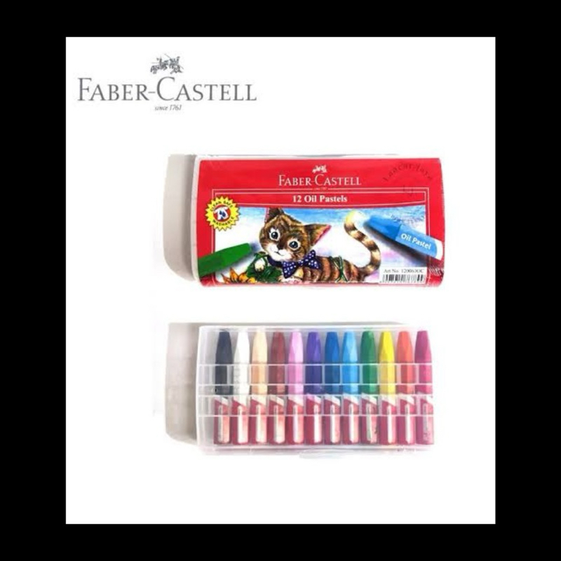 

Faber Castell Oil Pastels Pewarna 12s