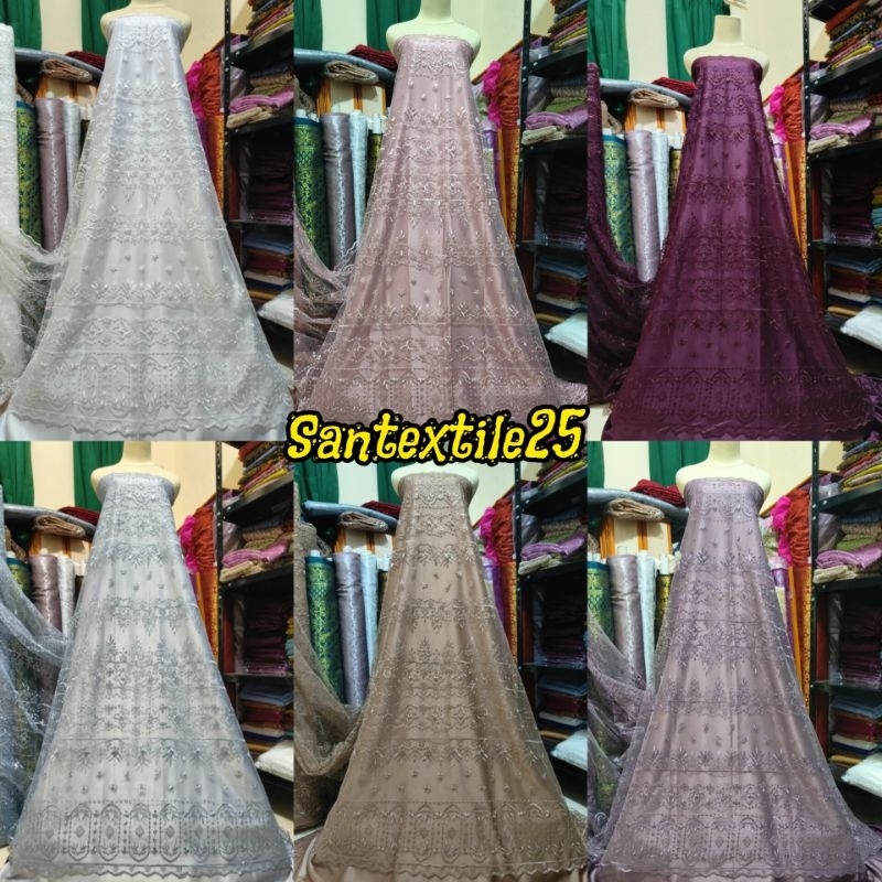 Kain Tile Sapto Etnik/Tile Sapto Etnik/Tile Elisab Sapto/Bahan Kebaya