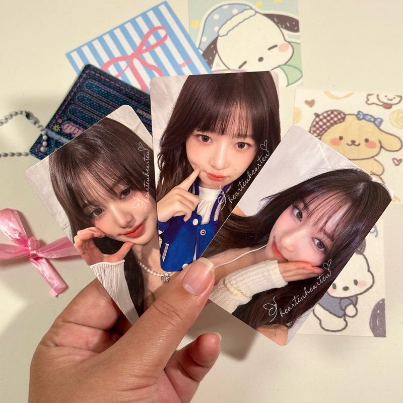hearteuhearteu — [READY STOCK INA] [OFFICIAL] IVE Photocard Jang Wonyoung, Naoi Rei, LEESEO from POB