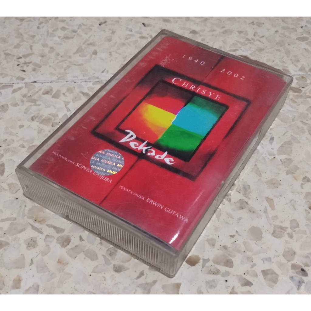 kaset pita tape lagu CHRISYE "DEKADE"