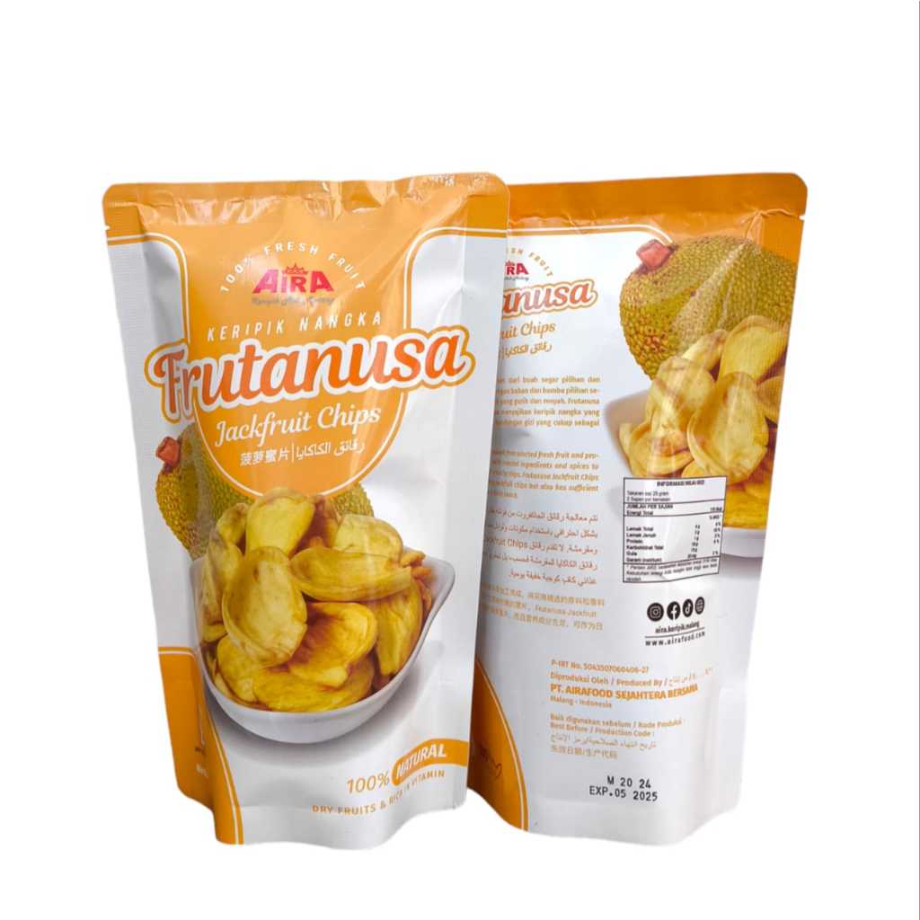 

PROMO!! Snack AIRA kripik buah asli Malang
