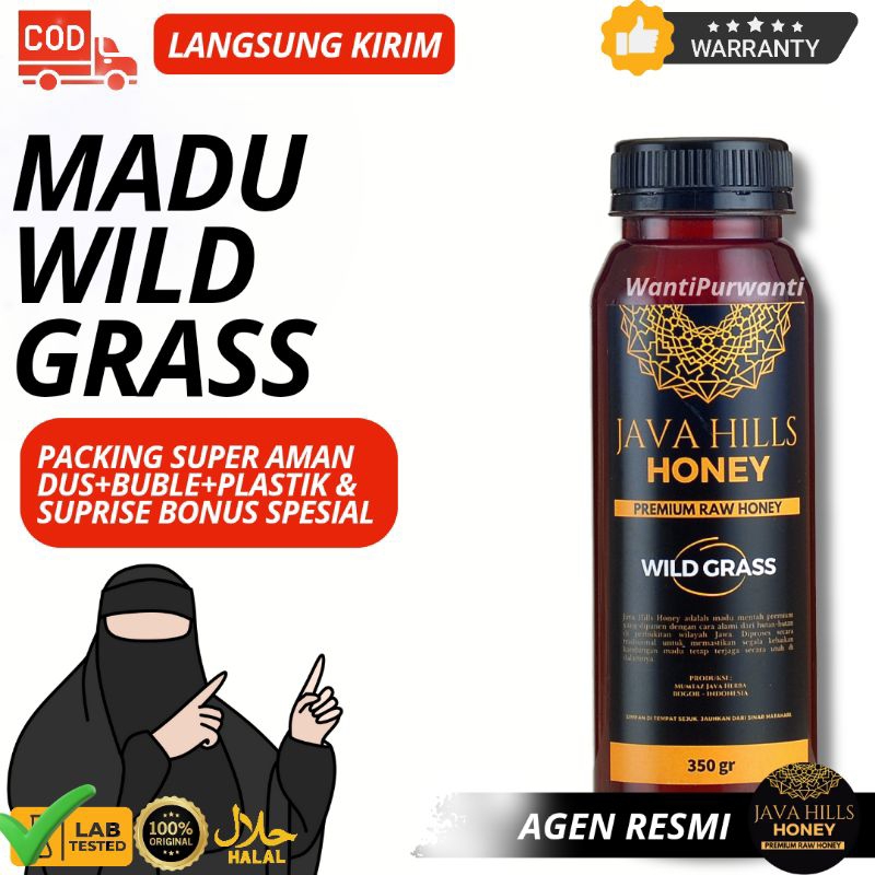 

AZBI BABY ❤️ MADU WILD GRASS javahills HONEY - MADU JANTUNG TENSI TINGGI GULA DARAH sendi tulang keropos 330GRAM